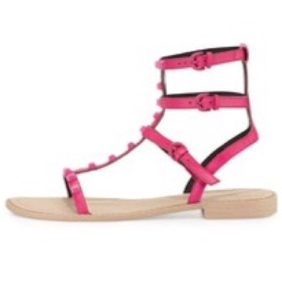 REBECCA MINKOFF 'Georgina' Studded Gladiator - Picture 3 of 7